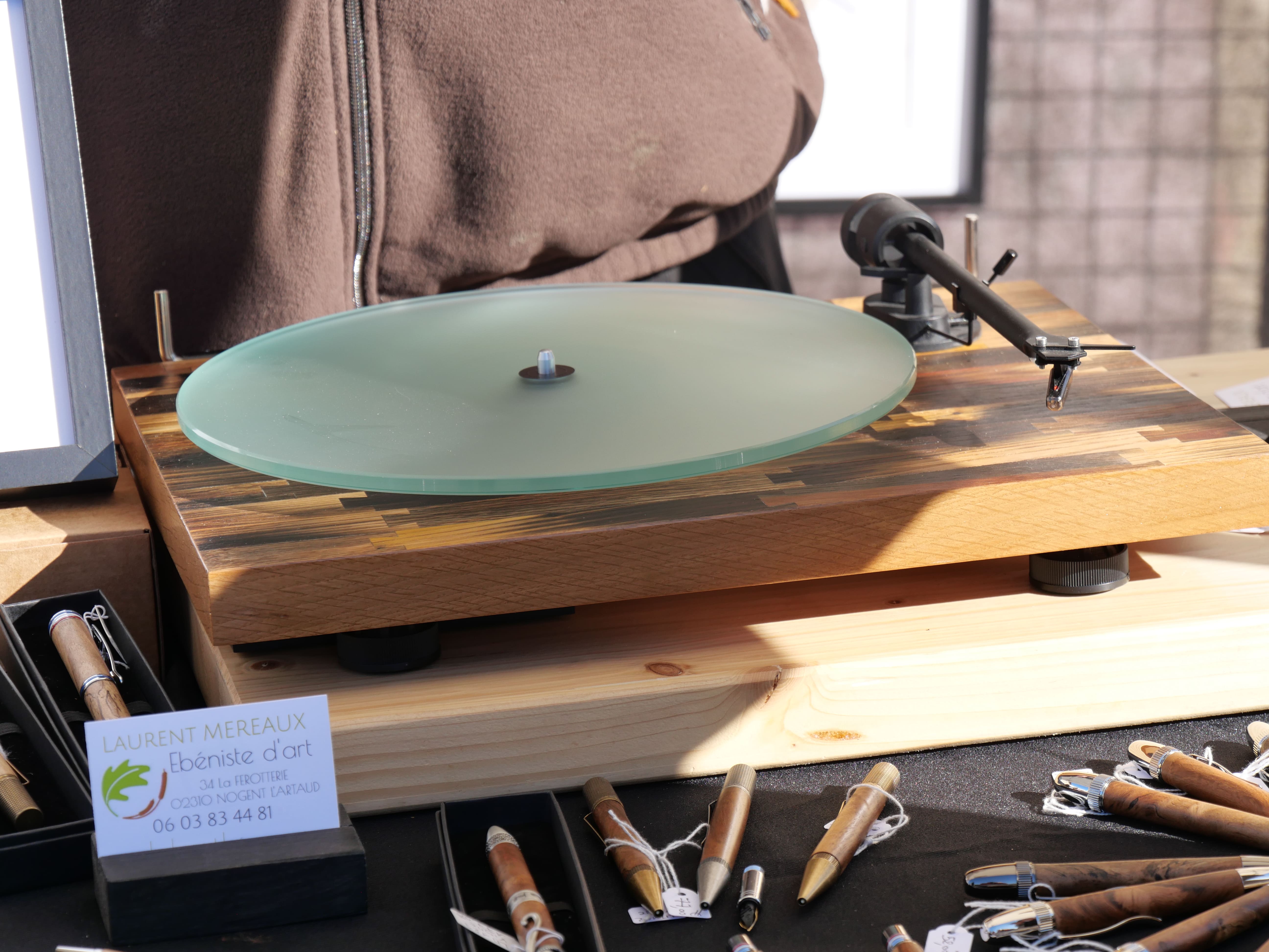 Platine réalisée par Laurent Mereaux.